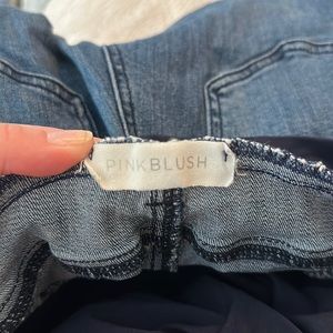 Pink Blush maternity jeans